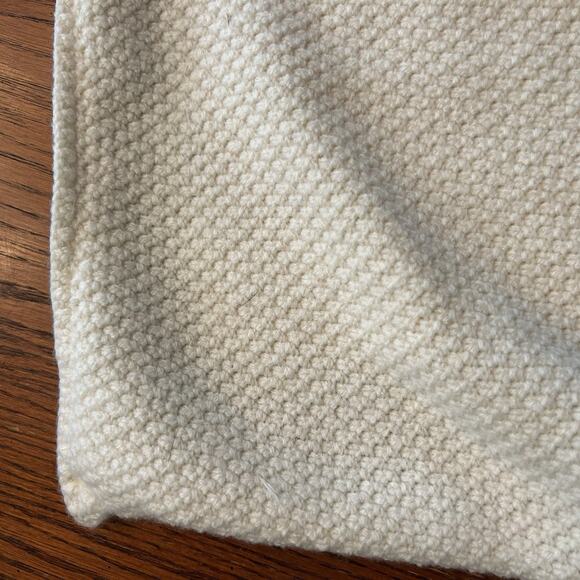 Aran Mor Ireland 100% Super Soft Merino Cool Pillow Sham Case 18" x 14" Teal - Picture 11 of 11